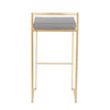 Fuji Stacker 30" Fixed-Height Barstool - Set of 3