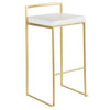 Fuji Stacker 30" Fixed-Height Barstool - Set of 3
