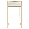 Fuji Stacker 30" Fixed-Height Barstool - Set of 3