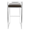 Fuji Stacker 30" Fixed-Height Barstool - Set of 3