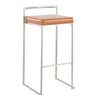 Fuji Stacker 30" Fixed-Height Barstool - Set of 3
