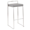 Fuji Stacker 30" Fixed-Height Barstool - Set of 3