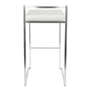 Fuji Stacker 30" Fixed-Height Barstool - Set of 3