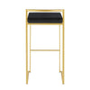 Fuji Stacker 30" Fixed-Height Barstool - Set of 3