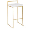 Fuji Stacker 30" Fixed-Height Barstool - Set of 3