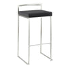 Fuji Stacker 30" Fixed-Height Barstool - Set of 3