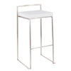 Fuji Stacker 30" Fixed-Height Barstool - Set of 3