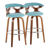 Gardenia 30" Fixed-Height Barstool - Set of 2