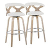 Gardenia 30" Fixed-Height Barstool - Set of 2