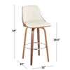 Gianna Fixed-Height Barstool - Set of 2