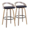 Grotto 30" Fixed-Height Barstool - Set of 2