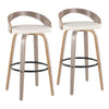Grotto 30" Fixed-Height Barstool - Set of 2