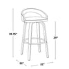 Grotto 30" Fixed-Height Barstool - Set of 2