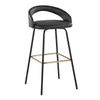 Grotto Upholstered 30" Fixed-Height Barstool - Set of 2