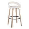 Grotto Upholstered 30" Fixed-Height Barstool - Set of 2