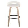 Grotto Upholstered 30" Fixed-Height Barstool - Set of 2
