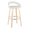 Grotto Upholstered 30" Fixed-Height Barstool - Set of 2