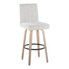 Hank 30" Fixed-Height Barstool - Set of  2