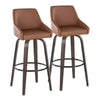 Hannah 30" Fixed-Height Barstool - Set of 2