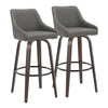 Hannah 30" Fixed-Height Barstool - Set of 2