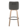 Hannah 30" Fixed-Height Barstool - Set of 2