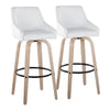 Hannah 30" Fixed-Height Barstool - Set of 2