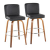 Henry 30" Fixed-Height Xl Barstool - Set of 2