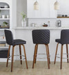 Henry 30" Fixed-Height Xl Barstool - Set of 2