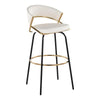 Jie 30" Fixed-Height Barstool - Set of 2