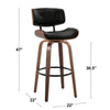 Lombardi 30" Fixed-Height Barstool - Set of 2