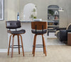 Lombardi 30" Fixed-Height Barstool - Set of 2