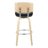 Lombardi 30" Fixed-Height Barstool - Set of 2