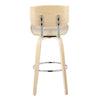 Lombardi 30" Fixed-Height Barstool - Set of 2