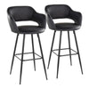 Margarite 30" Fixed-Height Barstool - Set of 2