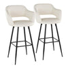 Margarite 30" Fixed-Height Barstool - Set of 2