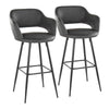 Margarite 30" Fixed-Height Barstool - Set of 2