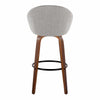 Matisse Highback 30" Fixed-Height Barstool - Set of 2