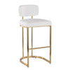 MID-BACK DEMI 30" FIXED-HEIGHT BARSTOOL