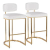 MID-BACK DEMI 30" FIXED-HEIGHT BARSTOOL