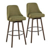 Marcel Upholstered 30" Fixed-Height Barstool - Set of 2