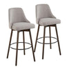 Marcel Upholstered 30" Fixed-Height Barstool - Set of 2