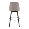 Marcel Upholstered 30" Fixed-Height Barstool - Set of 2