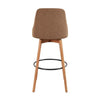 Marcel Upholstered 30" Fixed-Height Barstool - Set of 2