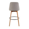 Marcel Upholstered 30" Fixed-Height Barstool - Set of 2