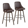 Marcel Upholstered 30" Fixed-Height Barstool - Set of 2