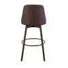 Marcel Upholstered 30" Fixed-Height Barstool - Set of 2