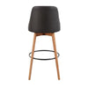 Marcel Upholstered 30" Fixed-Height Barstool - Set of 2
