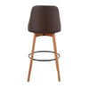Marcel Upholstered 30" Fixed-Height Barstool - Set of 2
