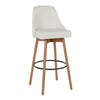 Marcel Upholstered 30" Fixed-Height Barstool - Set of 2
