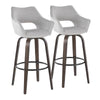 Mustang 30" Fixed-Height Barstool - Set of 2